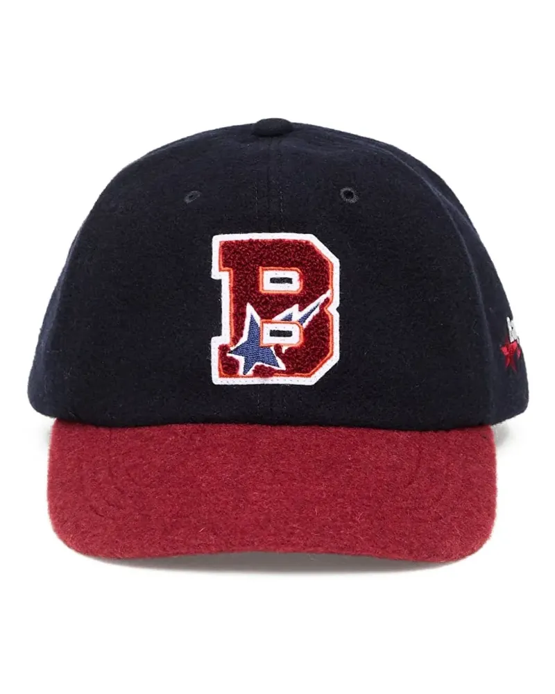 BAPE varsity logo cap - Blau Blau