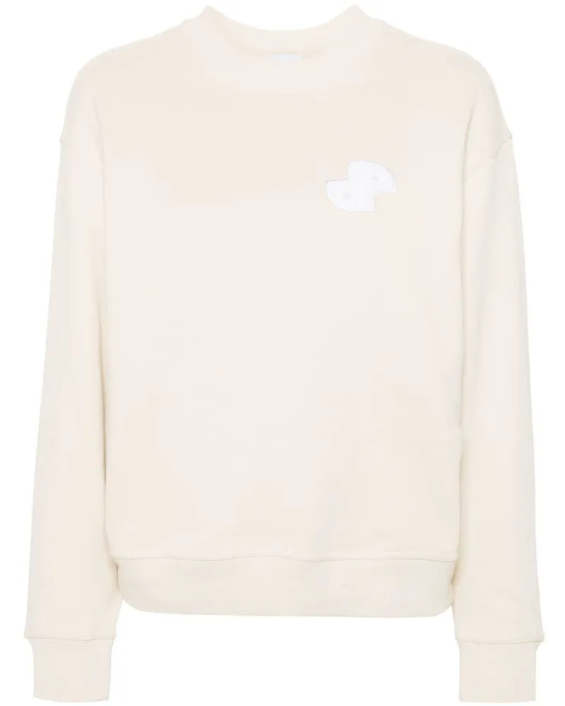 Patou Sweatshirt mit JP-Applikation Nude