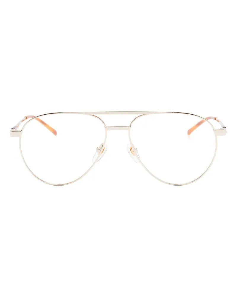 Gucci Klassische Pilotenbrille - Gold Gold