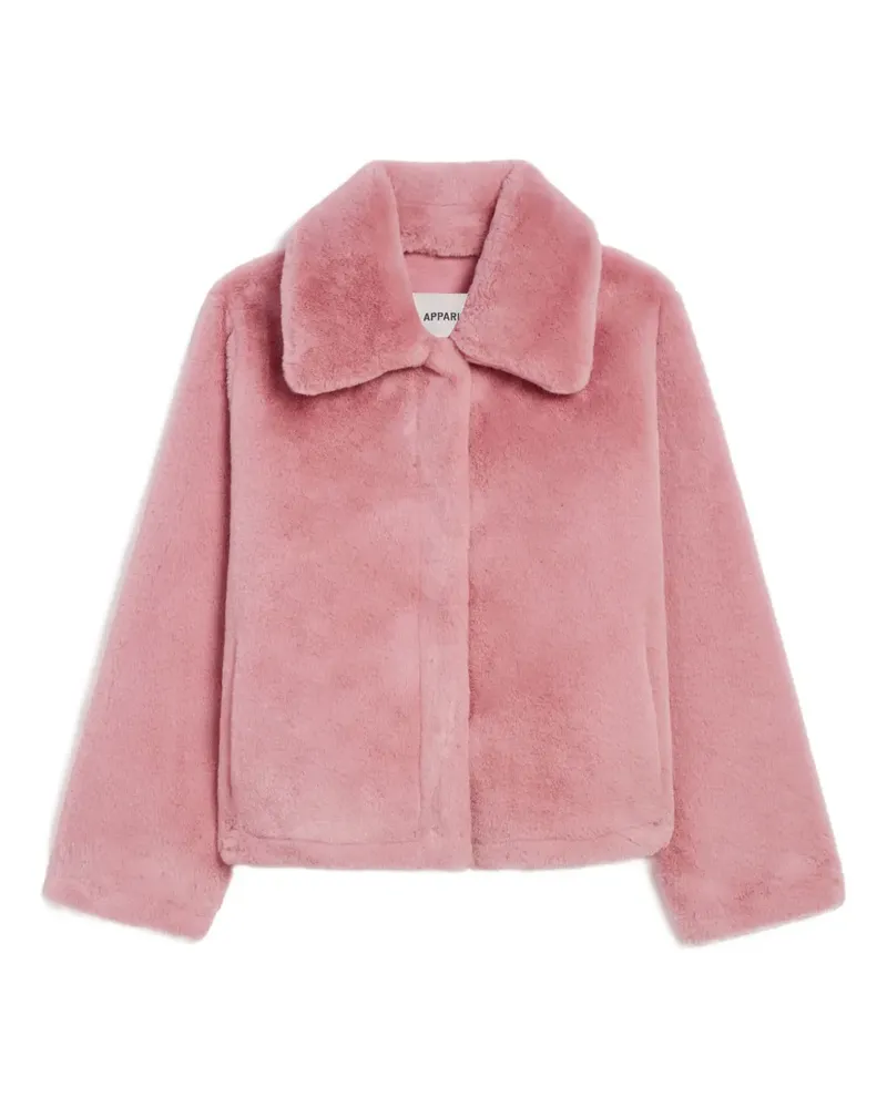 APPARIS Elis collared jacket - Rosa Rosa
