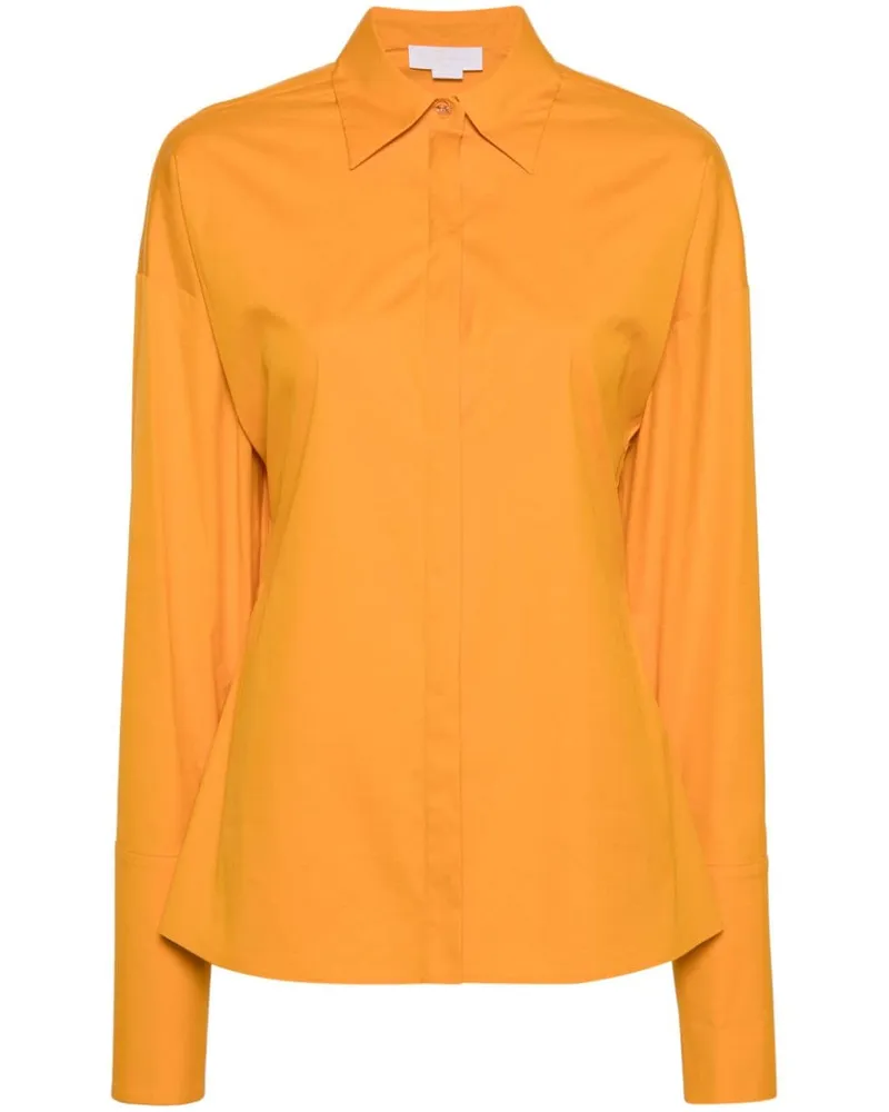 Genny Hemd mit Logo-Schild - Orange Orange