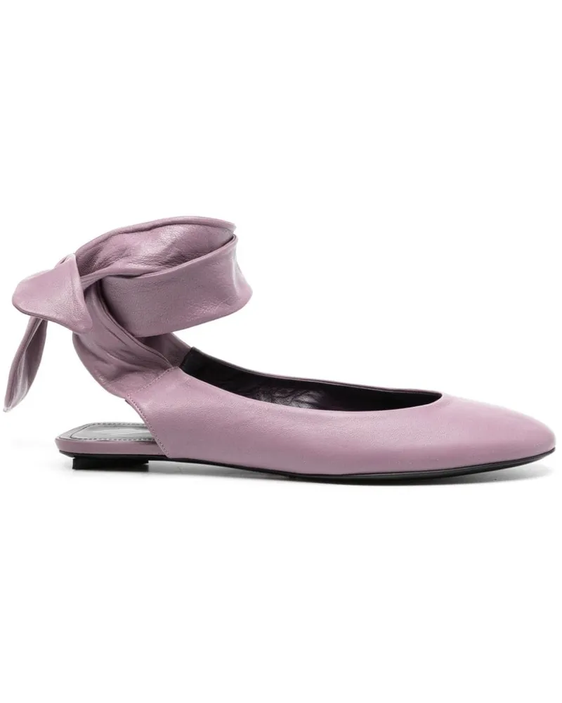 ATTICO Cloe Ballerinas - Violett Violett