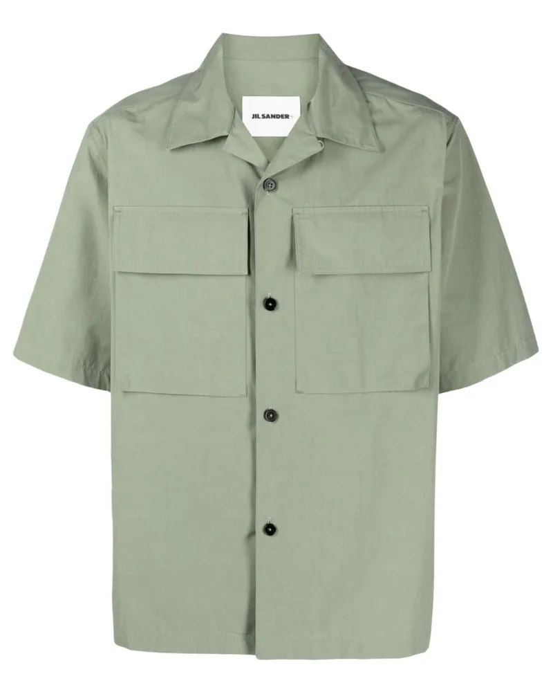 Jil Sander Klassisches Hemd - Grün Grün