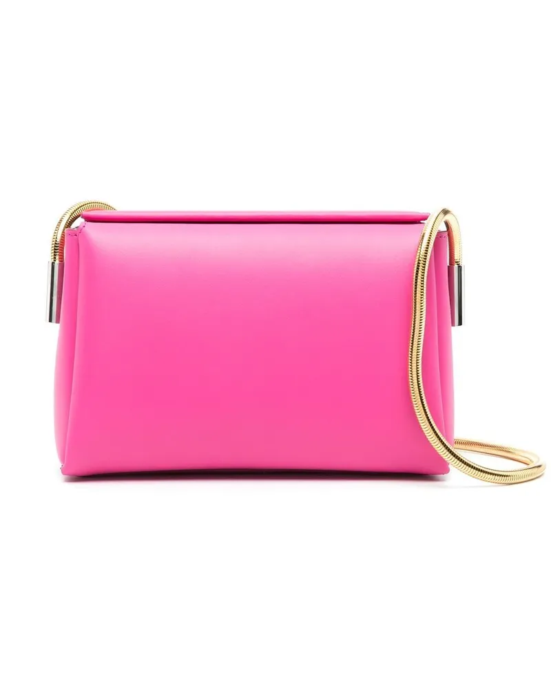 Marni Schultertasche mit Schlangen-Effekt - Rosa Rosa