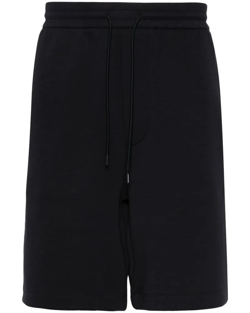 Emporio Armani Joggingshorts mit Logo-Streifen - Blau Blau