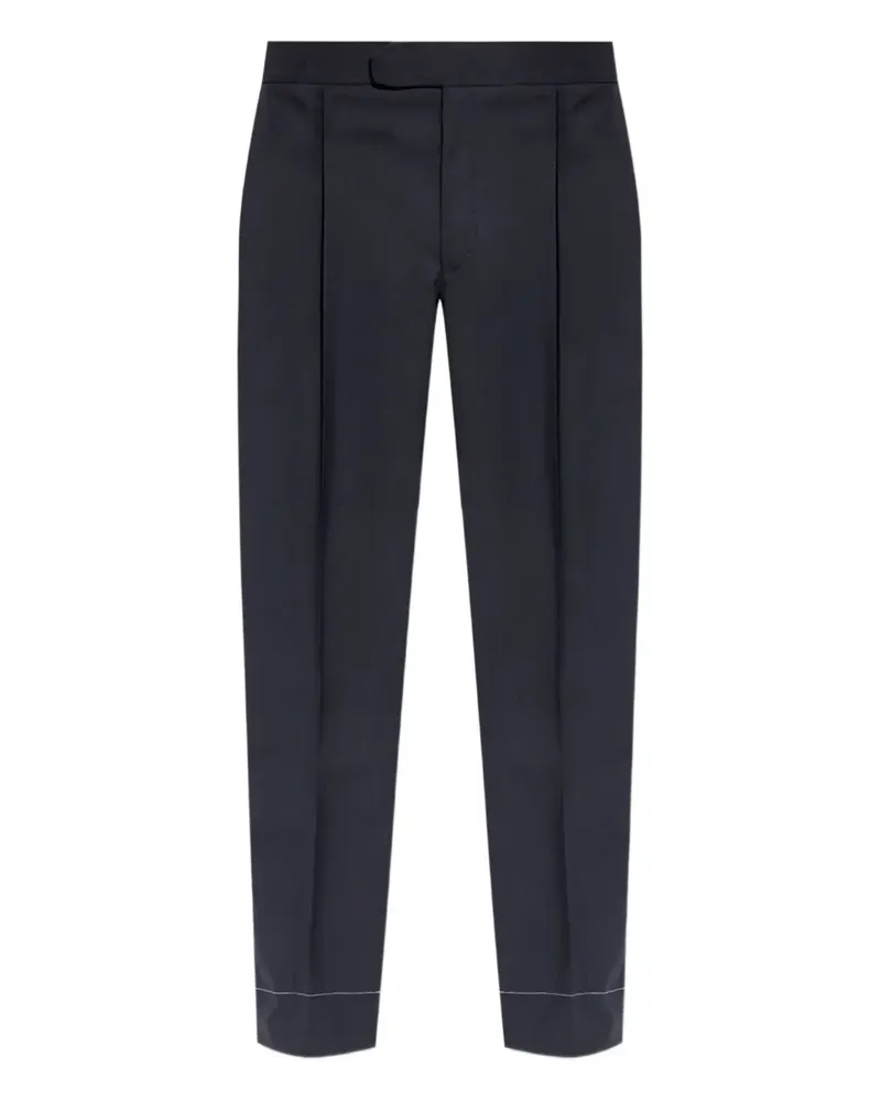 Brioni Klassische Bundfaltenhose - Blau Blau