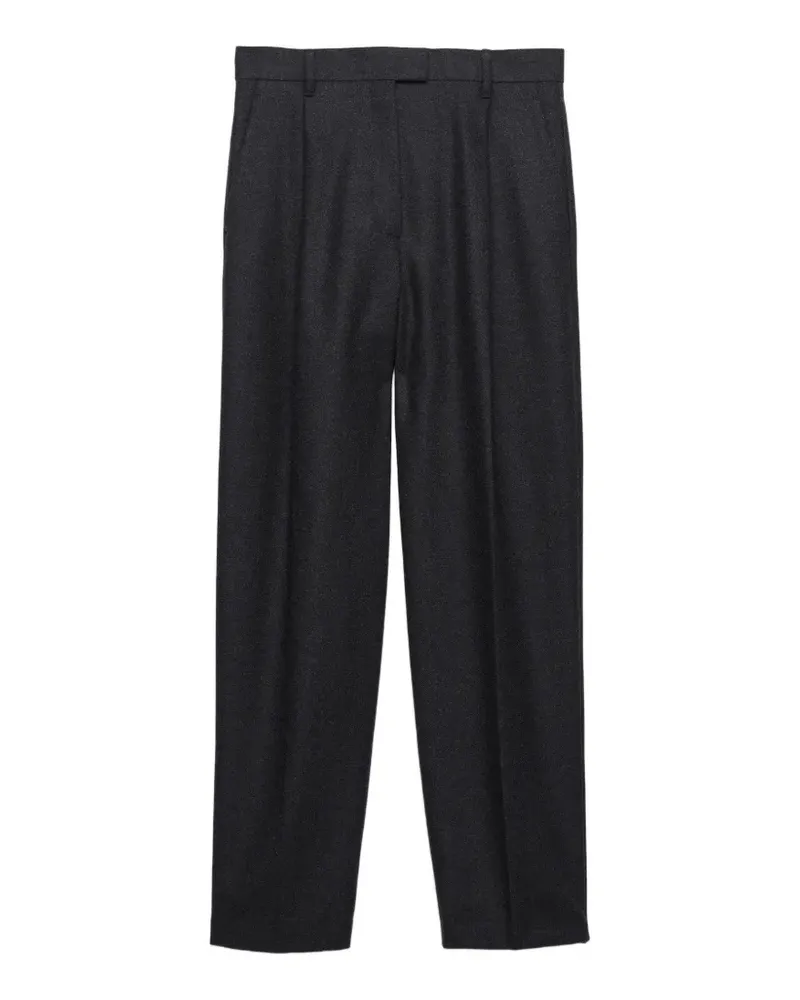 Prada Hose aus recycelter Wolle - Grau Grau