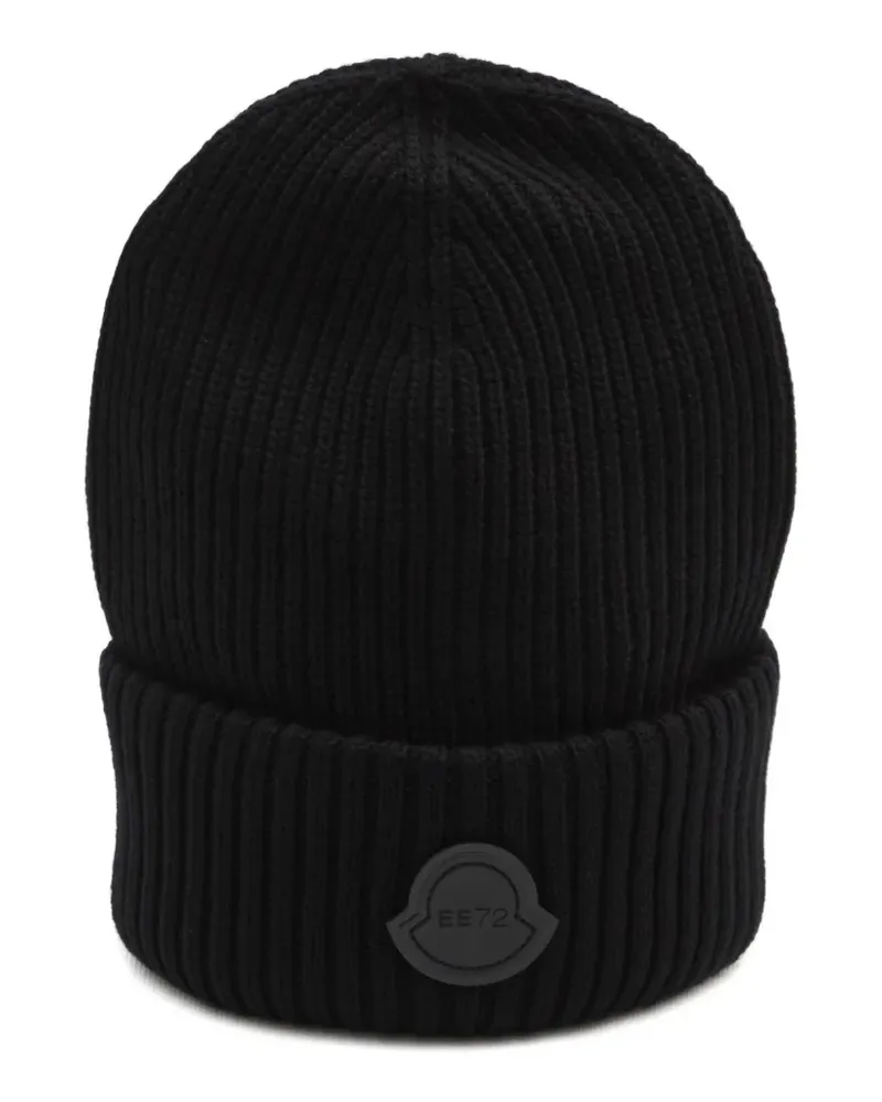 Moncler x EE72 wool beanie hat - Schwarz Schwarz