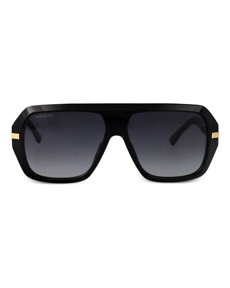Dsquared2 Getönte Pilotenbrille - Schwarz Schwarz