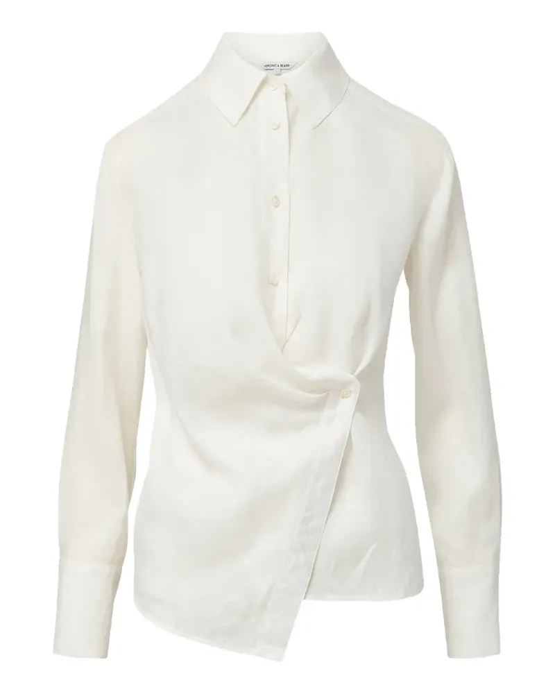 Veronica Beard Perezzi wrap shirt - Weiß Weiß