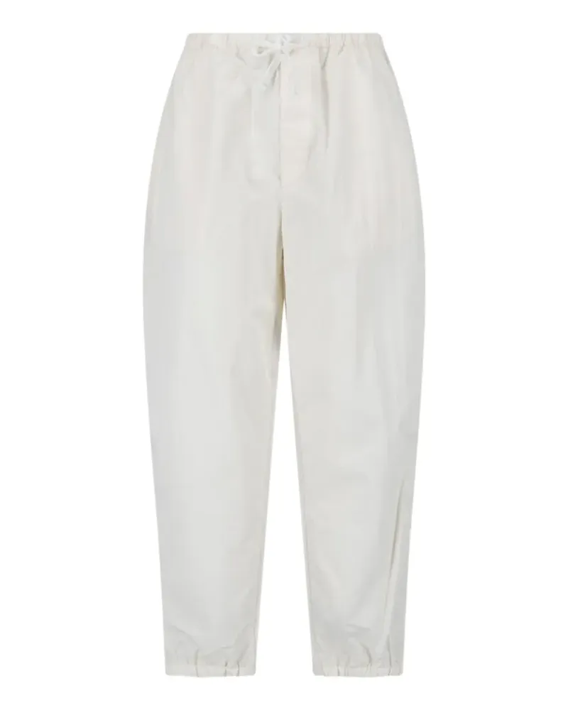 Kaptain Sunshine Wide-Leg-Hose mit Kordelzug - Weiß Weiß