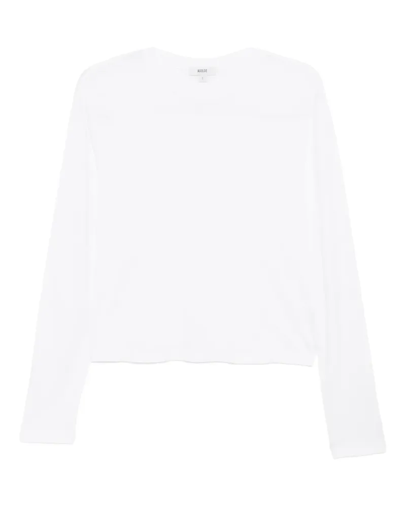 AGOLDE T-Shirt aus Baumwolle - Weiß Weiß