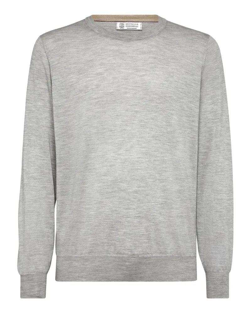 Brunello Cucinelli Pullover mit lockerem Schnitt - Grau Grau