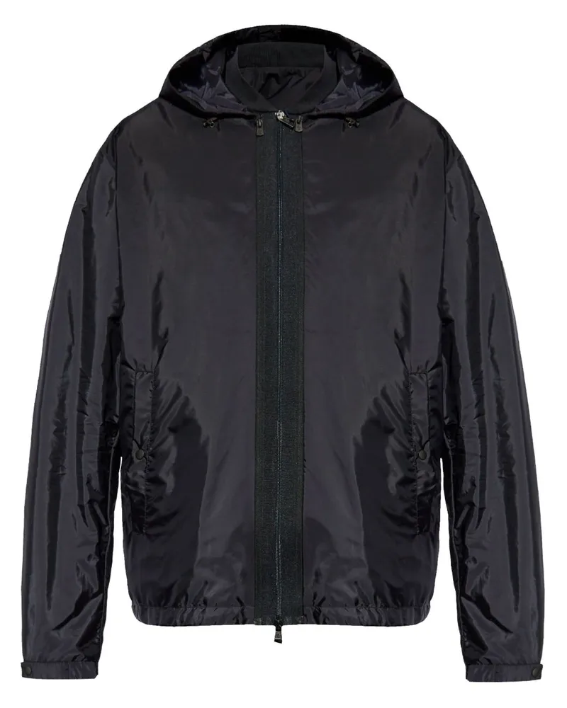 Moncler Jacke mit Kapuze - Schwarz Schwarz
