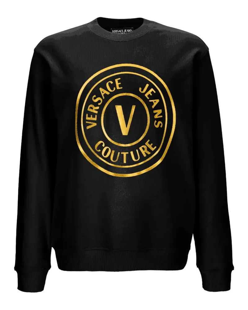 Versace Jeans V-Emblem sweatshirt - Schwarz Schwarz