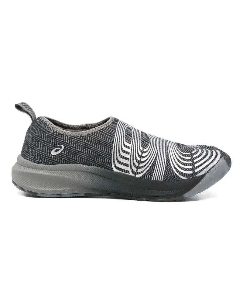 Asics x Kiko Kostadinov Lyasa FF split-toe graphic-print sneakers - Grau Grau