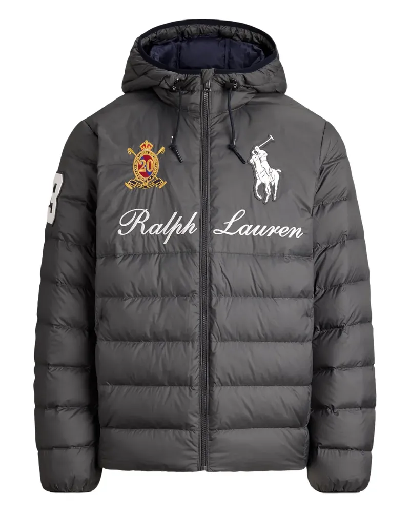 Ralph Lauren Jacke mit Logo-Stickerei - Grau Grau