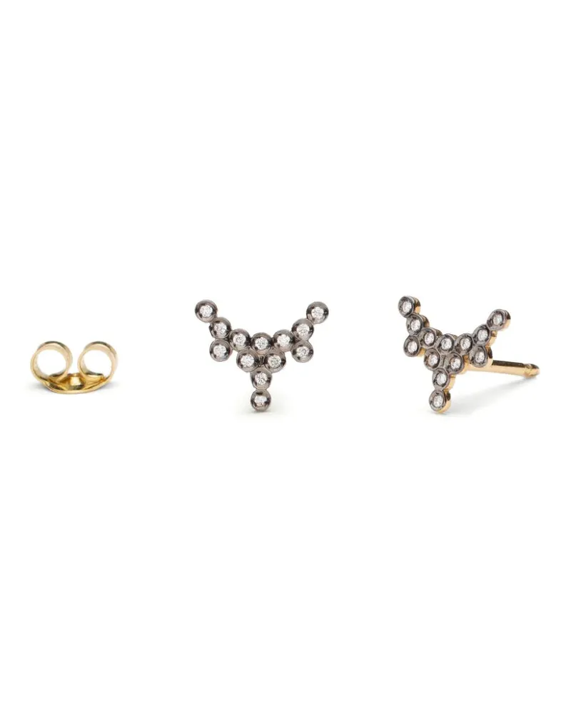 Yannis Sergakis 18kt yellow gold Charnières diamond earrings Gold