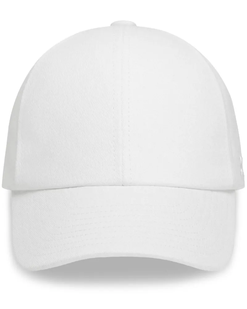 Courrèges AC Baseballkappe aus Baumwolle - Weiß Weiß
