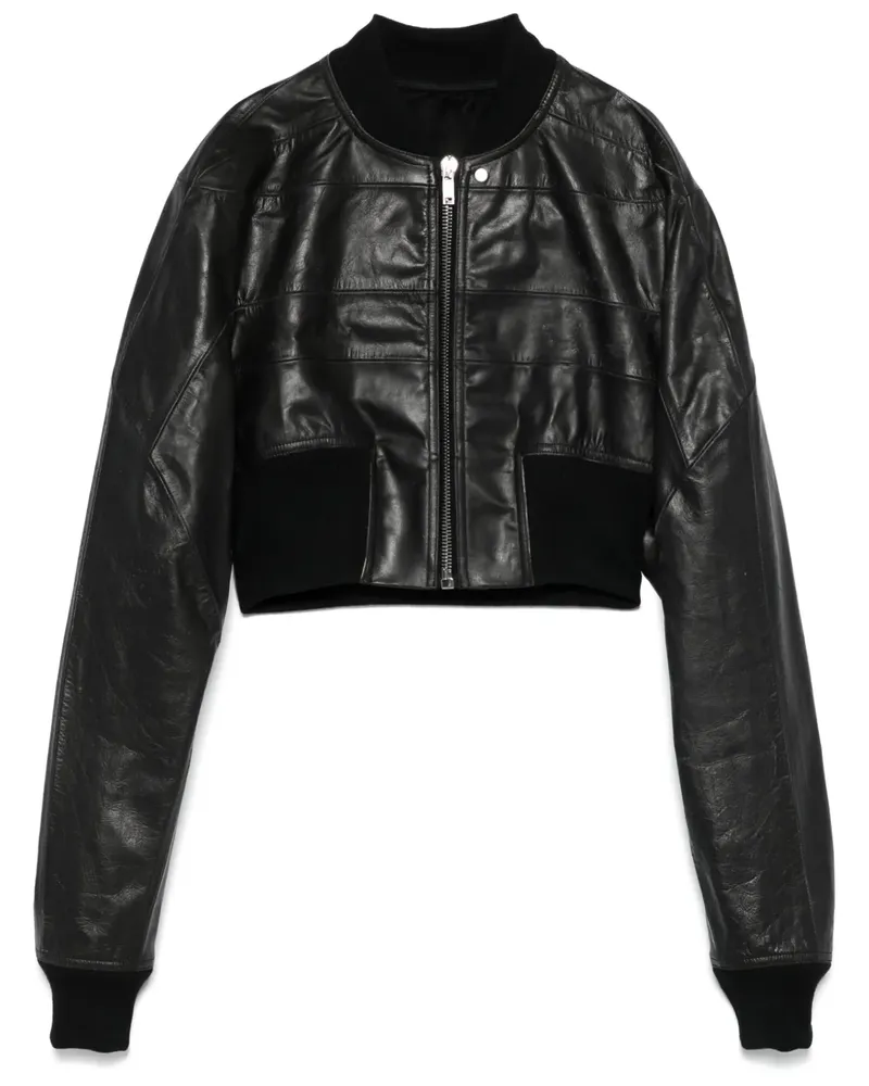 Rick Owens Girdered Jacke - Schwarz Schwarz