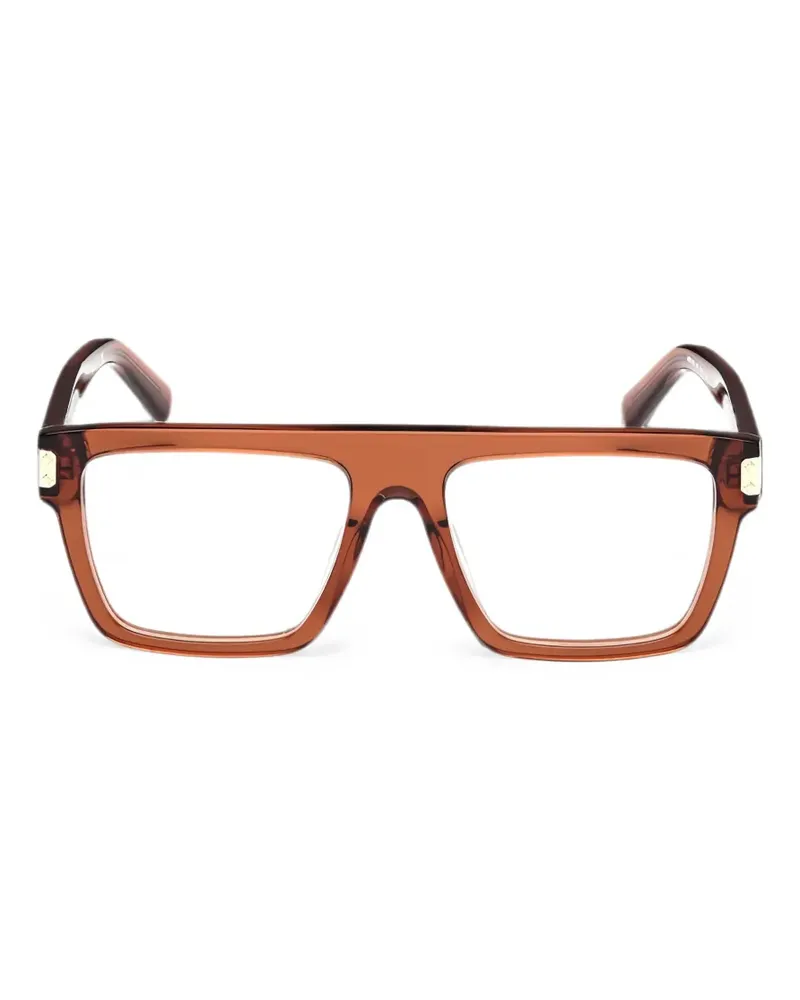 MCM Brille mit eckigem Gestell - Braun Braun