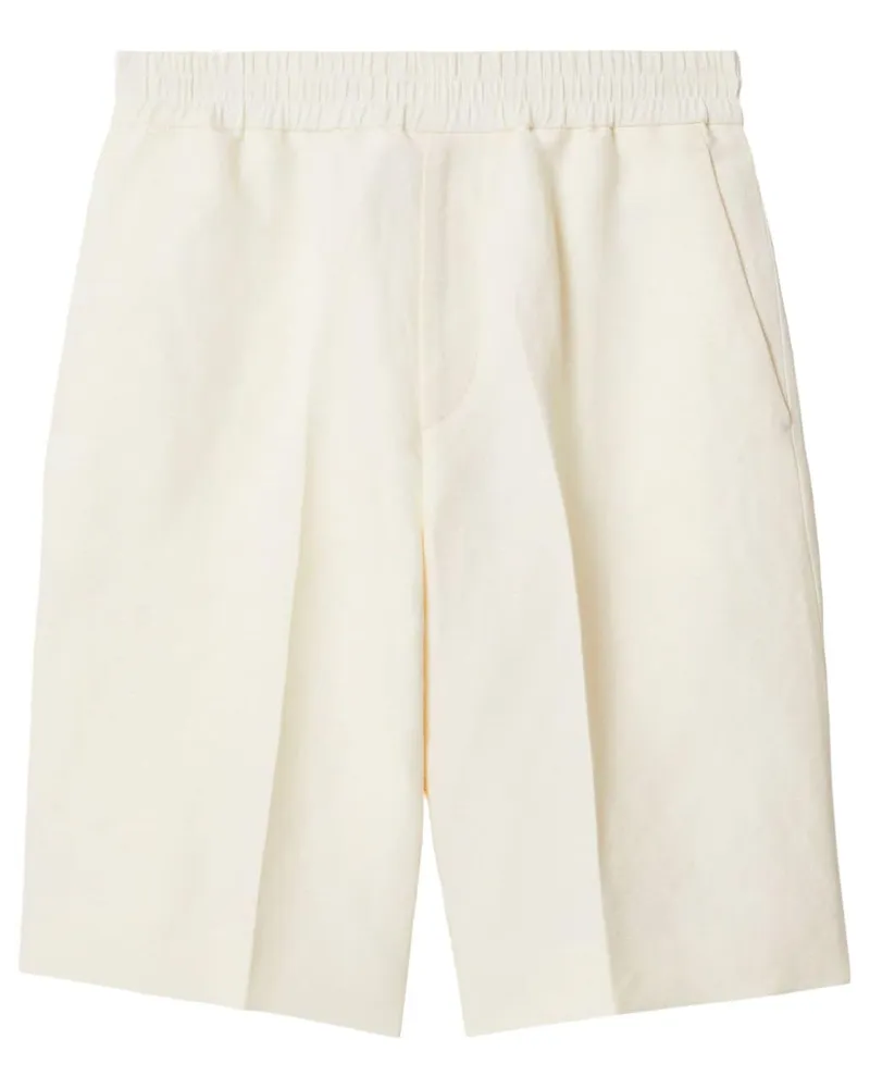 Burberry Shorts aus GG Canvas - Nude Nude