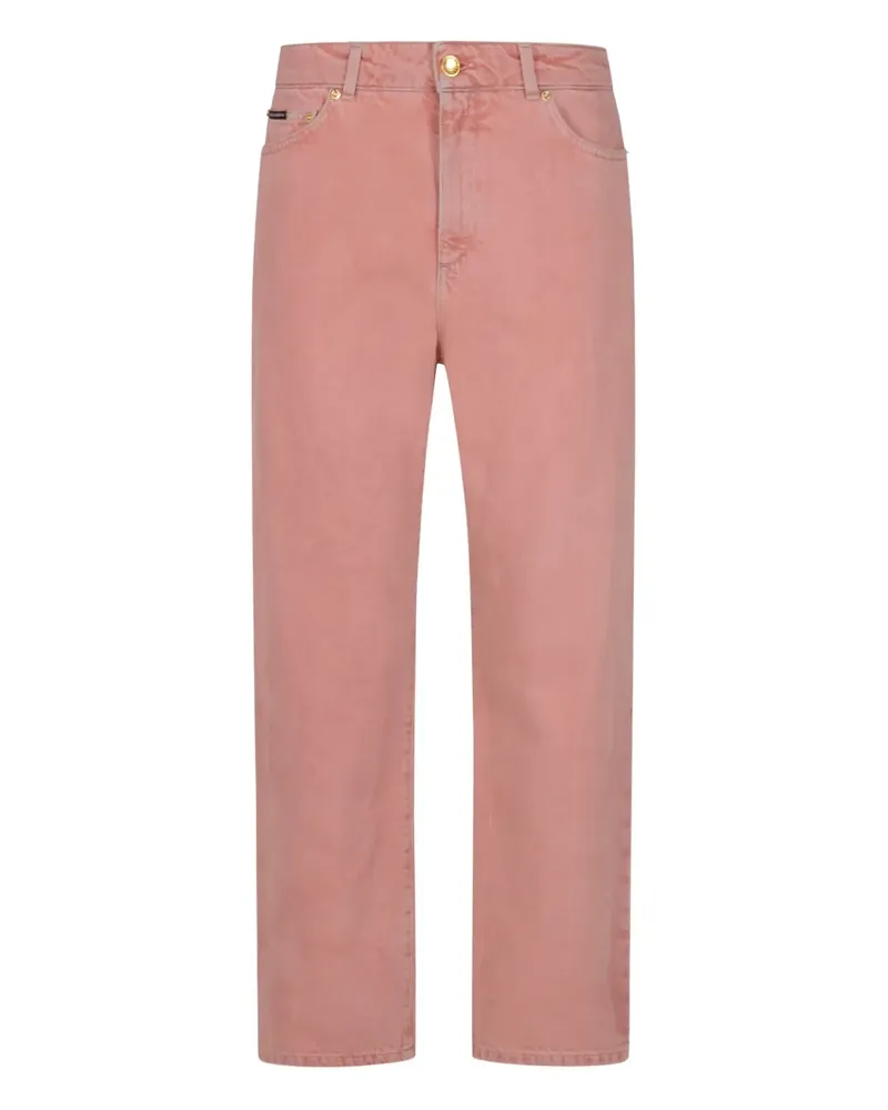 Dolce & Gabbana Jeans mit geradem Bein - Rosa Rosa