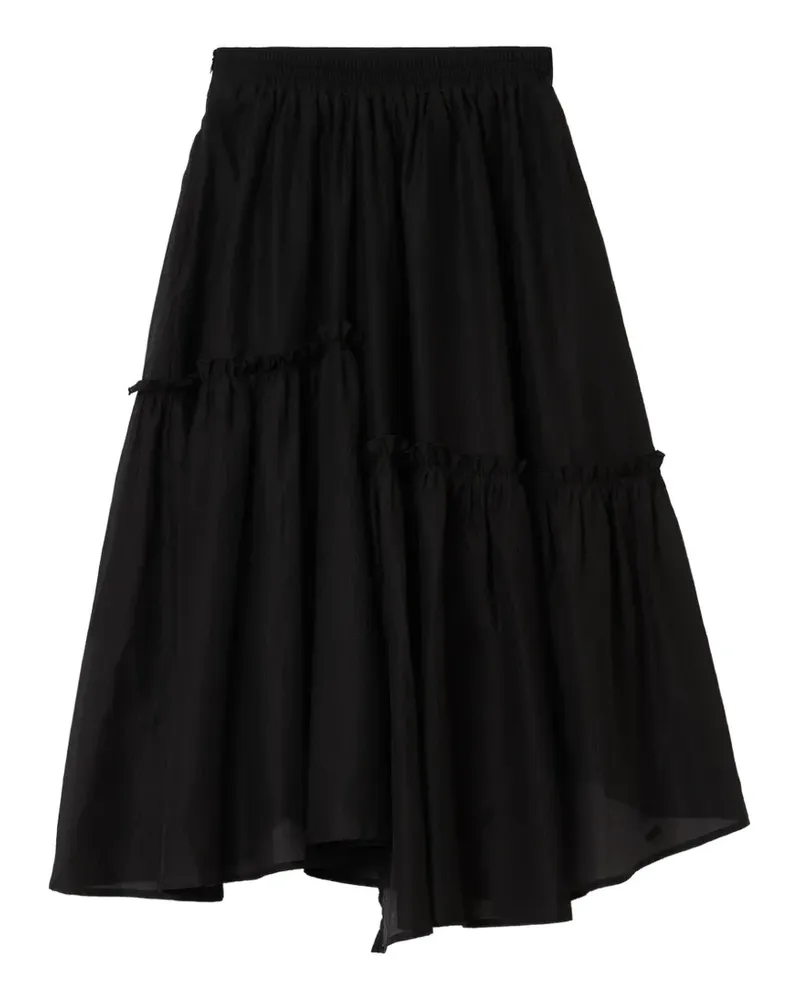 b+ab ruffled-detail skirt - Schwarz Schwarz