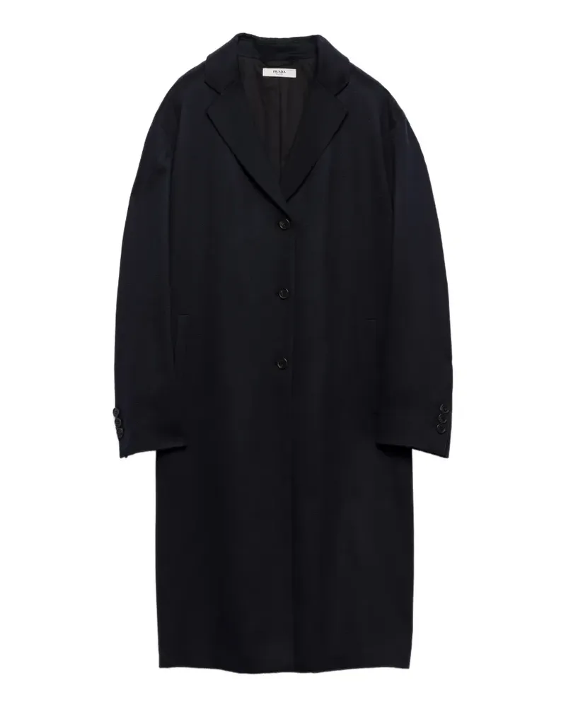 Prada Mantel aus Kaschmir - Blau Blau