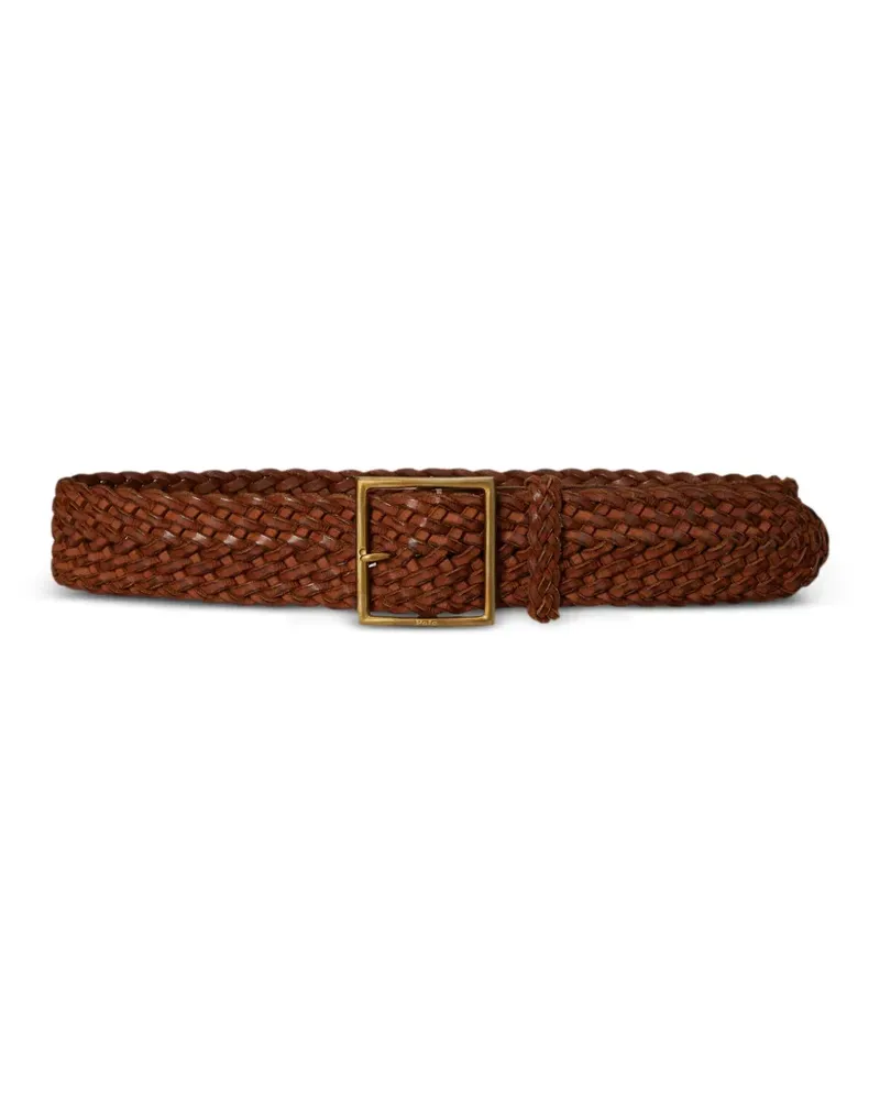 Ralph Lauren Geflochtener Gürtel - Braun Braun