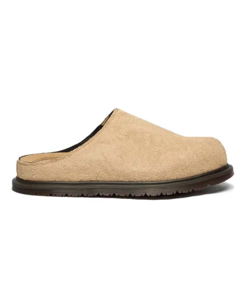 Dr.Martens San Mules aus Wildleder - Nude Nude