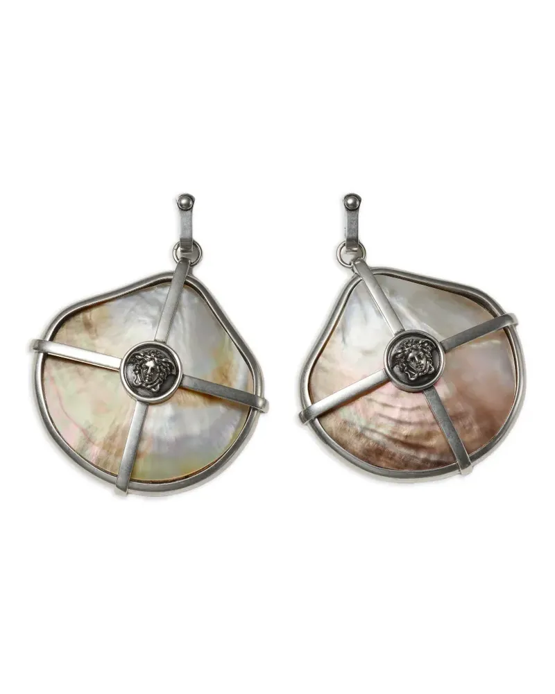 Versace Sea Frames Ohrringe - Silber Silber