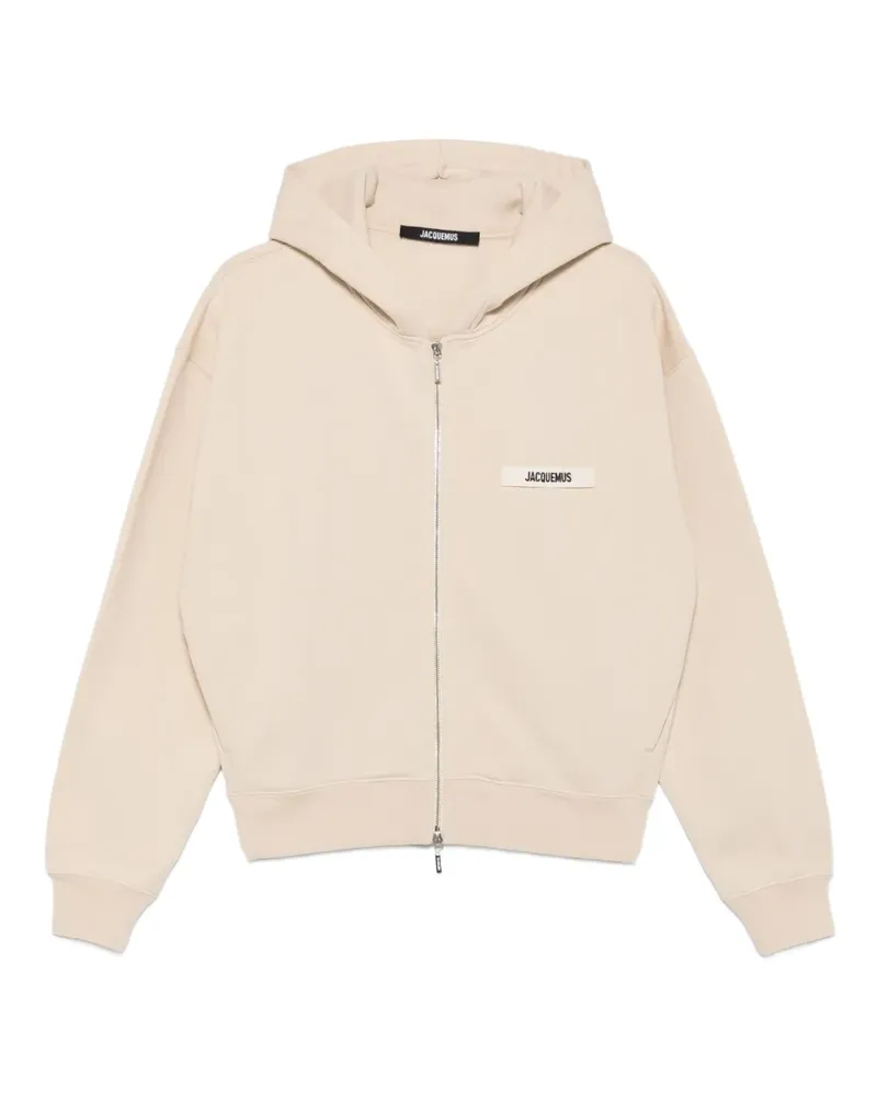 Jacquemus Le Gros Grain Hoodie - Nude Nude