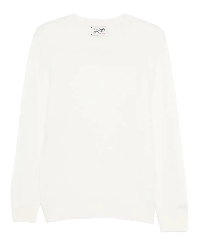 MC2 Saint Barth Regent Pullover mit Rundhalsausschnitt - Weiß Weiß