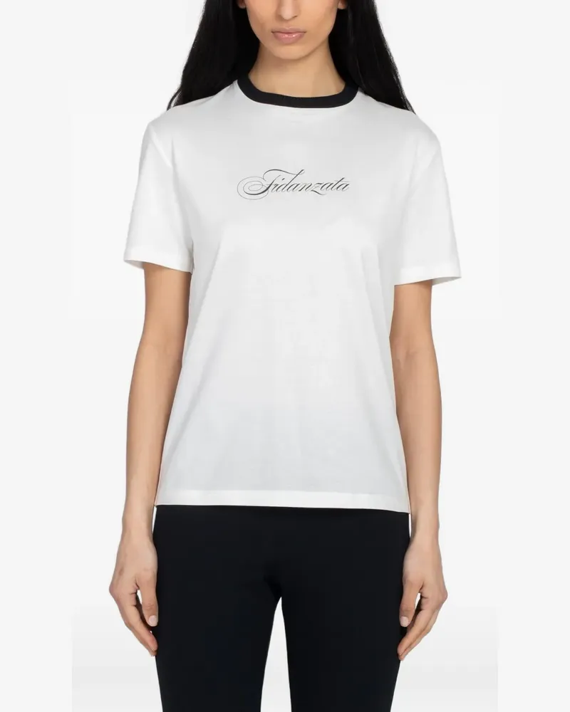 Fidan Novruzova Fidanzata T-shirt - Weiß Weiß
