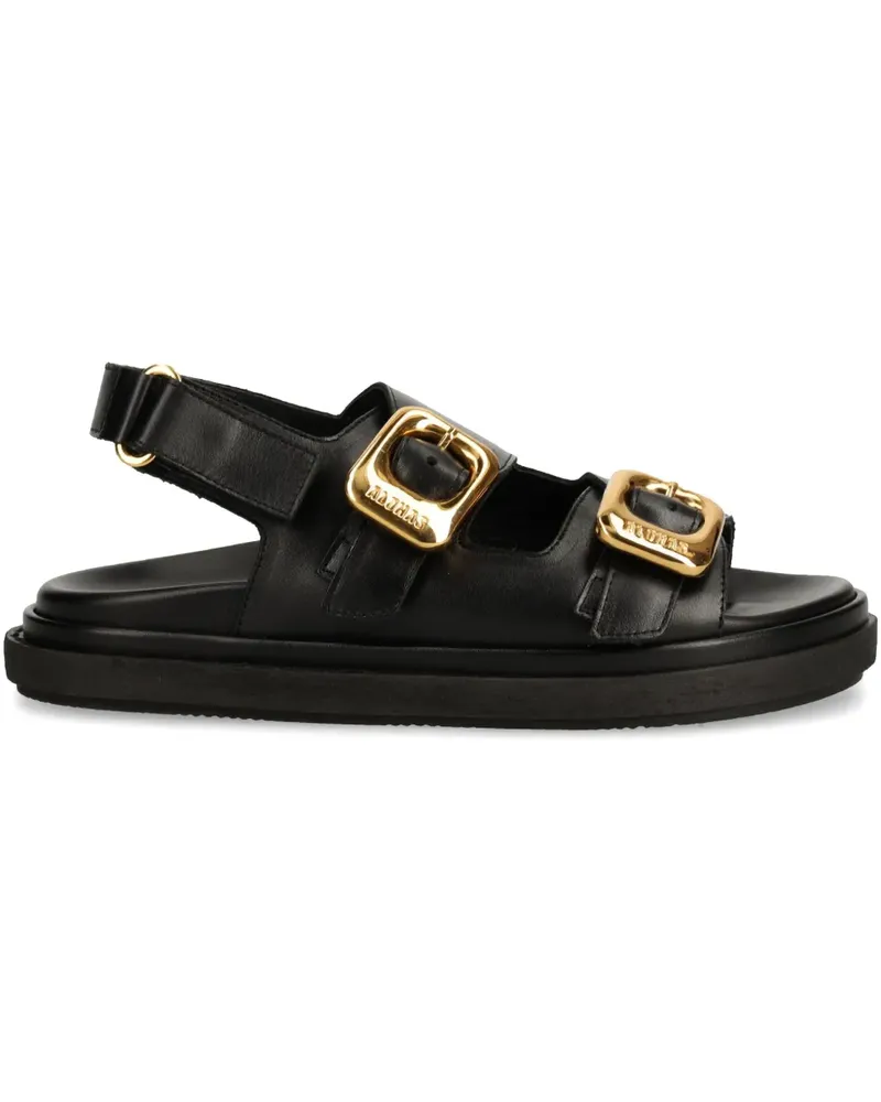 Alohas Sandalen mit Schnallen - Schwarz Schwarz