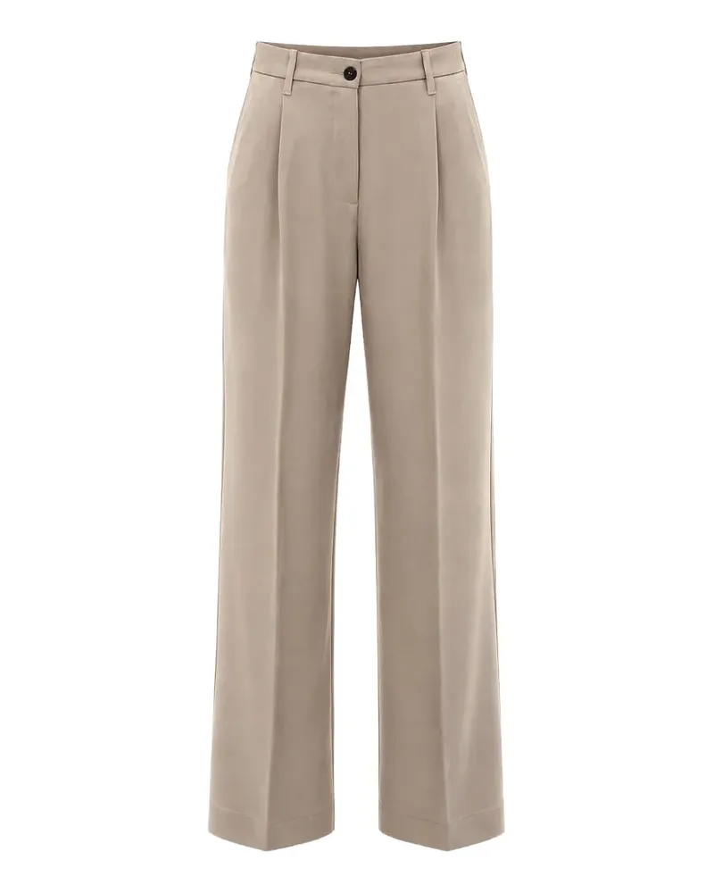 nine:inthe:morning Klassische Bundfaltenhose - Nude Nude