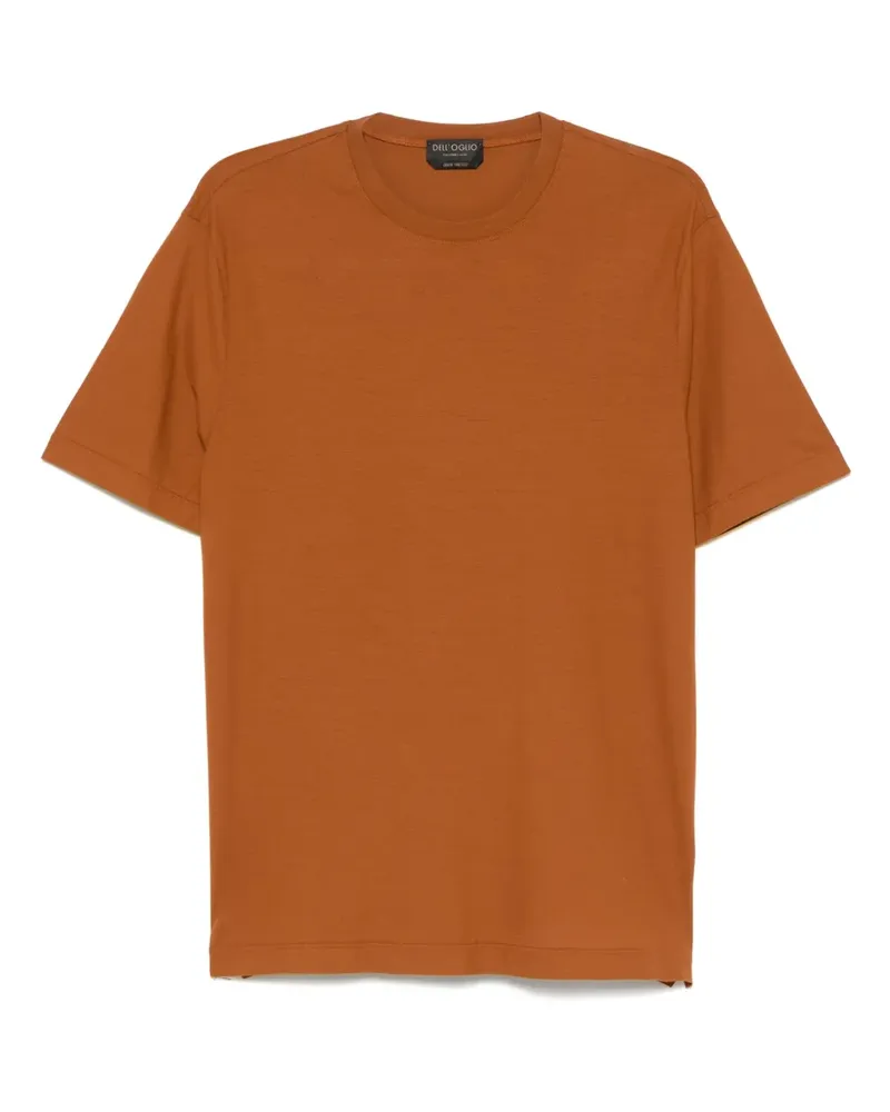 Dell'oglio Klassisches T-Shirt - Braun Braun