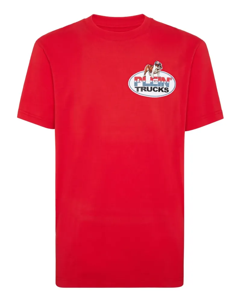 Philipp Plein Trucks Bulldog T-Shirt - Rot Rot