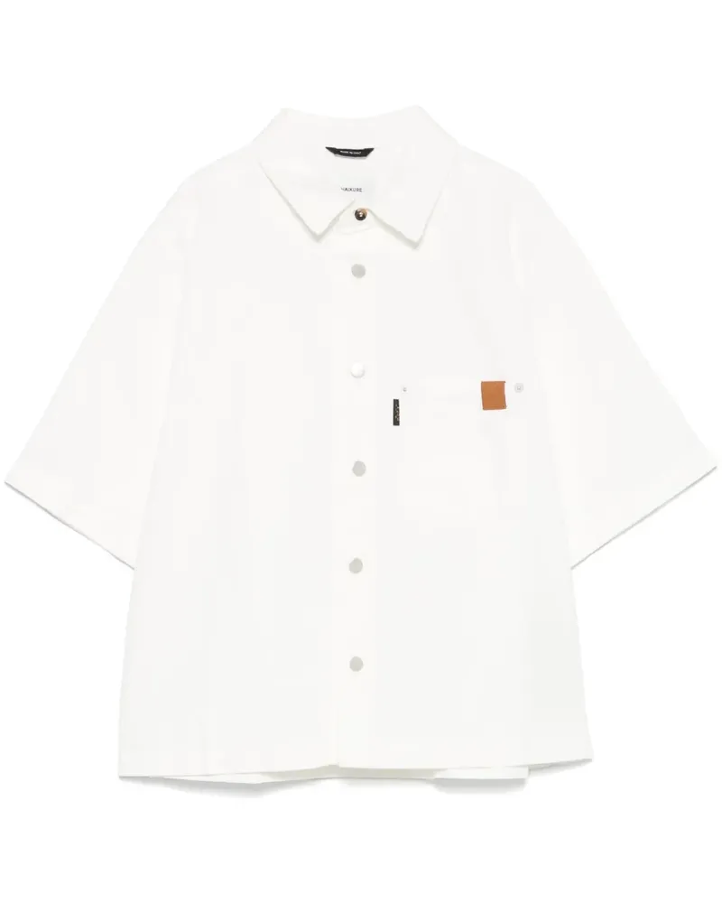 Haikure Klassisches Twill-Hemd - Weiß Weiß
