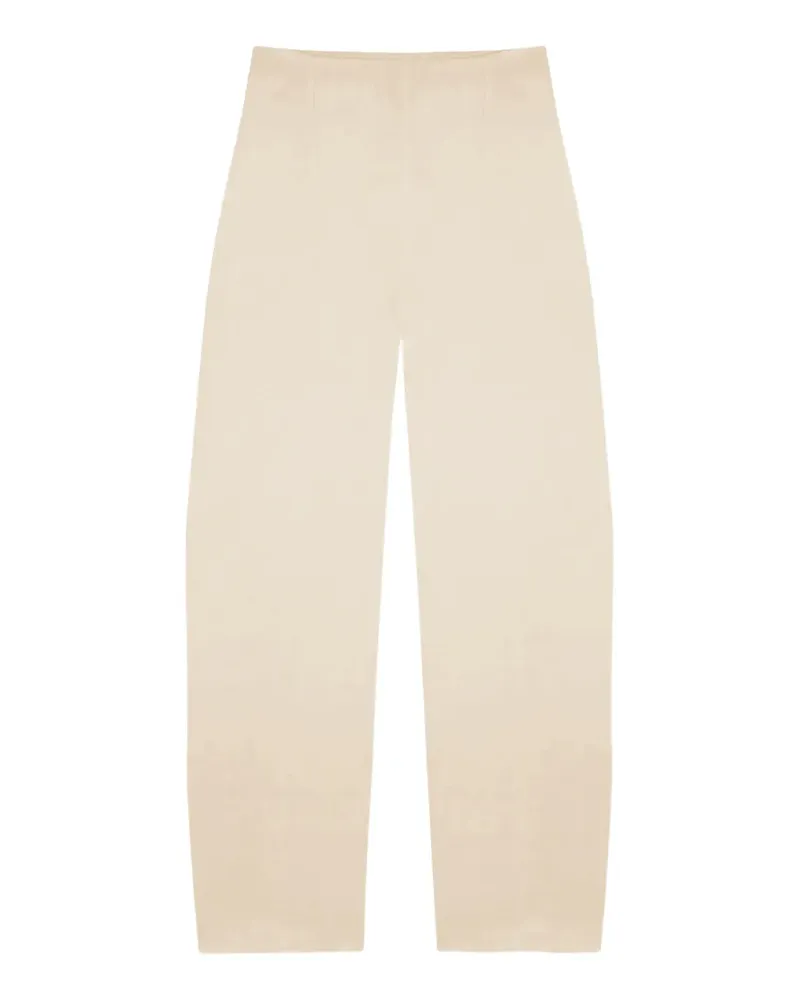 Cortana Costa Leinenhose mit hohem Bund - Nude Nude