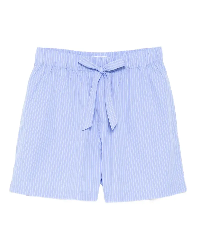 TEKLA Shorts aus Popeline - Blau Blau