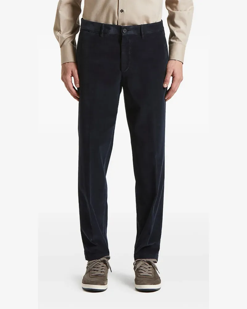 Peserico Hose aus Cord - Blau Blau