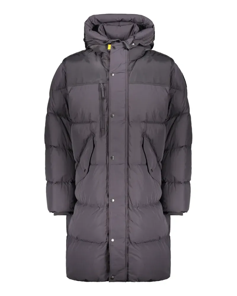Parajumpers padded hooded parka coat - Grau Grau