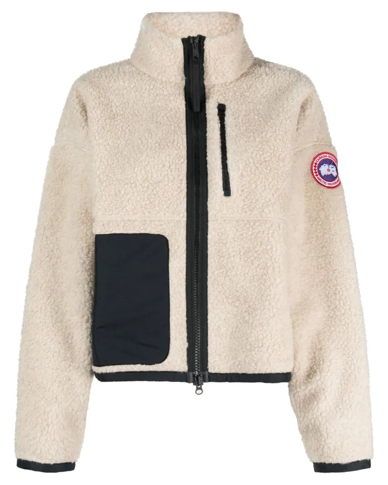 Canada Goose Simcoe Fleecejacke mit Reißverschluss - Nude Nude
