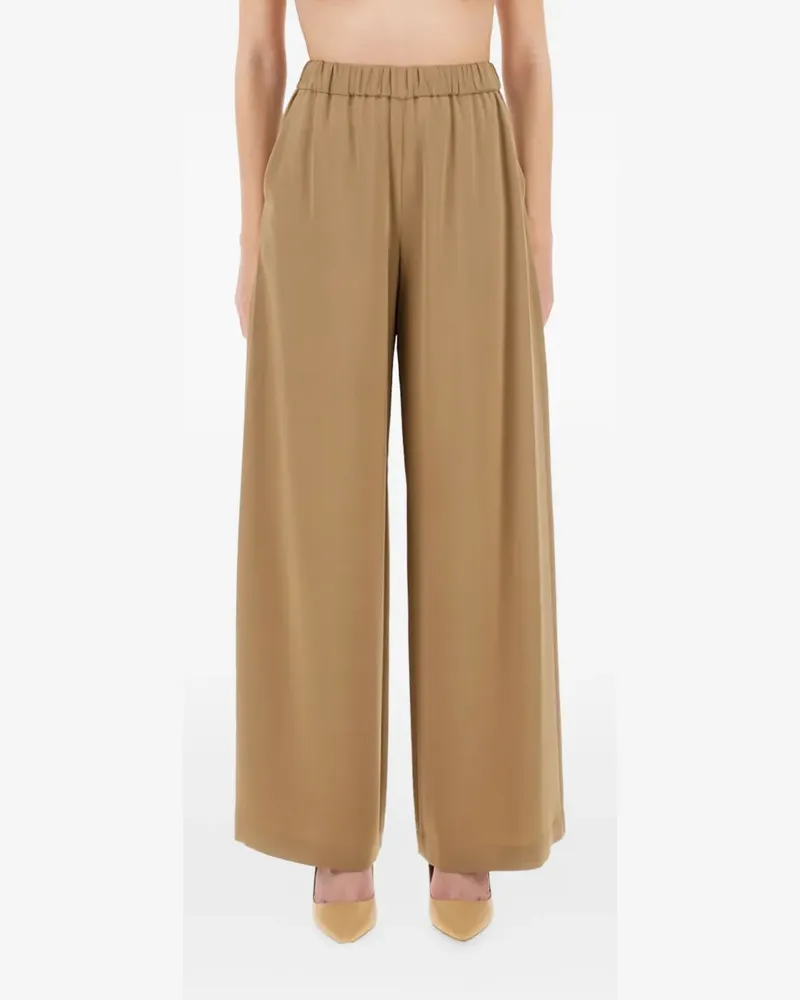 Max Mara Bonn wide-leg trousers - Nude Nude