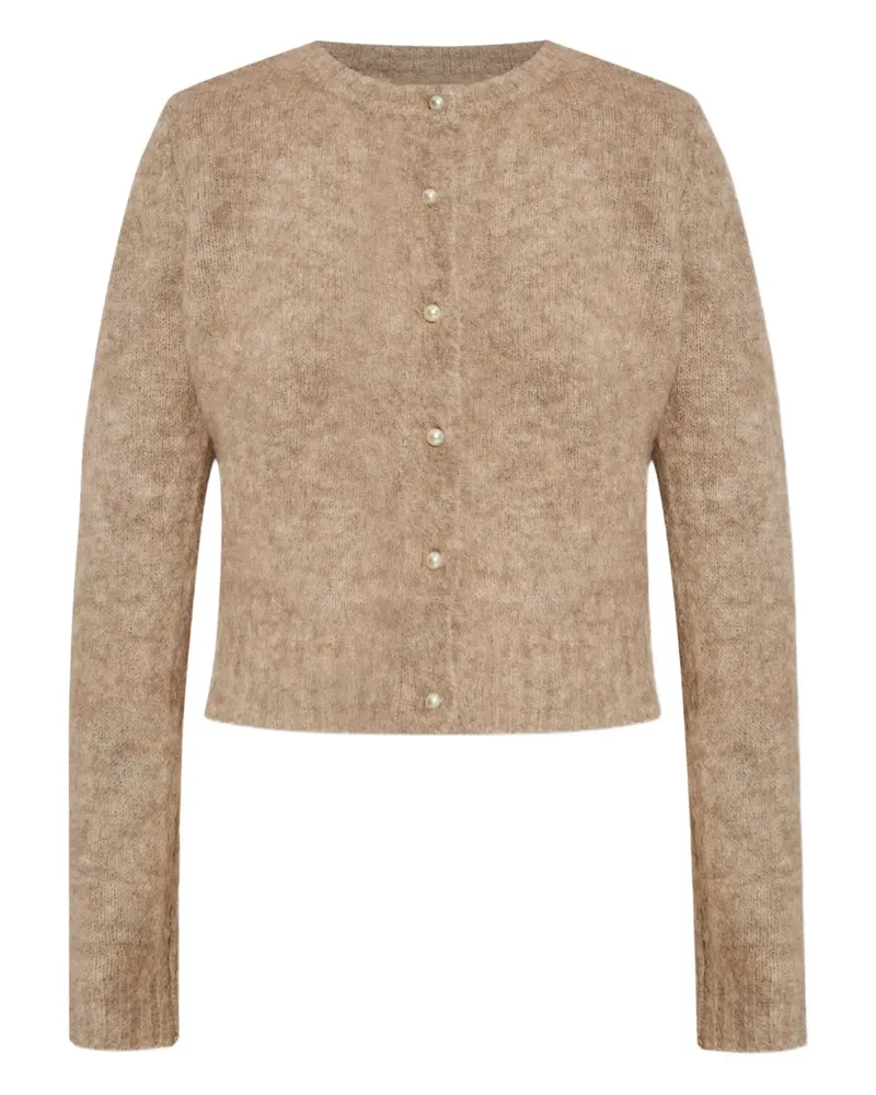 MUNTHE Cardigan mit Knopfleiste - Nude Nude