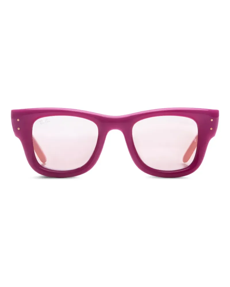 Ray Ban x A$AP Rocky Wayfarer Puffer square-frame sunglasses - Rosa Rosa
