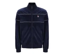 Vittorio Sweatshirt mit Paspelierung - Blau