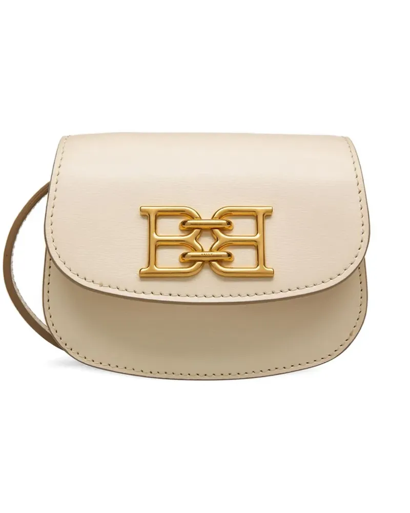 Bally Mini B-Chain Tasche mit Klappe - Nude Nude
